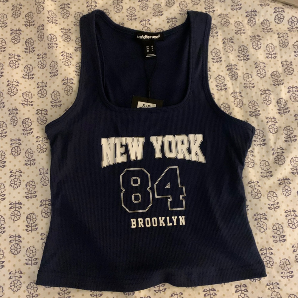 New York crop top